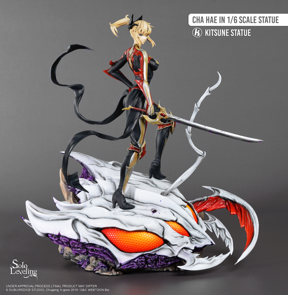 Statue Solo leveling - Cha Hae-In by Kitsune Statue by Kitsune Statue
