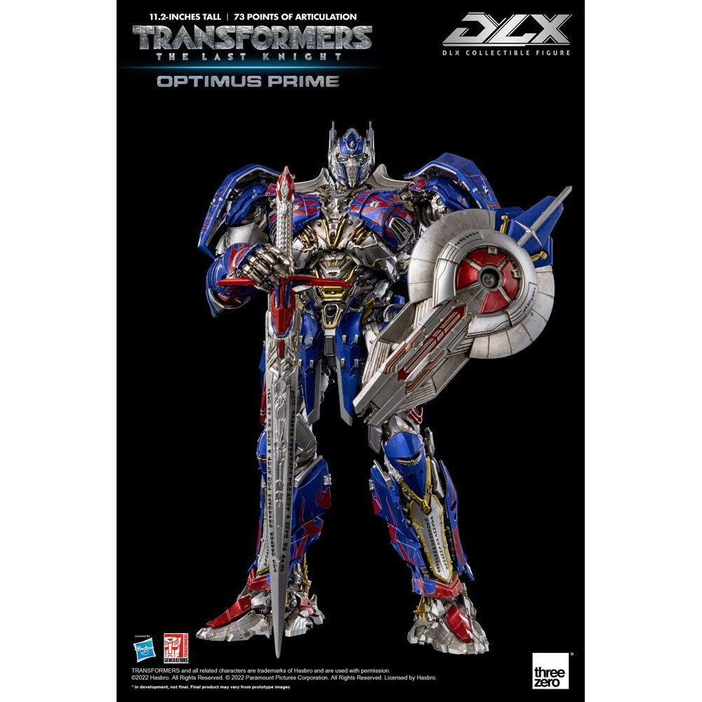 Transformers – DLX OPTIMUS PRIME – The Last Knight – Three zero