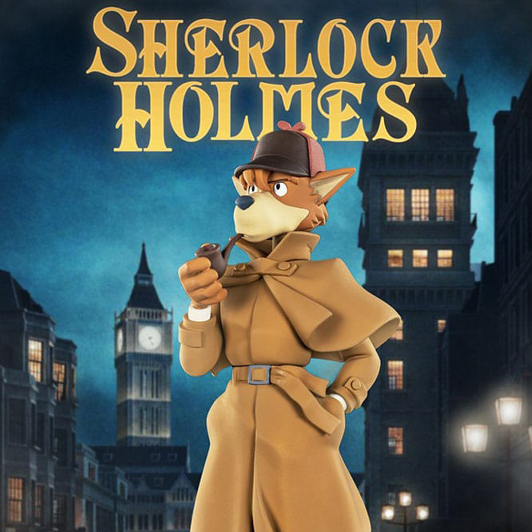 Statue Sherlock Holmes studio Ghibli – Semic Animation Collection