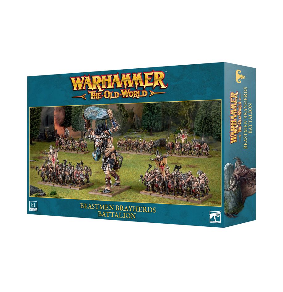 The Old World – Hommes-Bêtes – Beastmen Brayherds Battalion