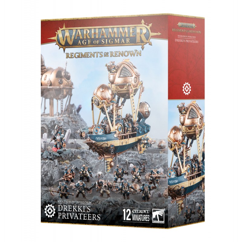 Age of Sigmar – Kharadron Overlords – Drekki&rsquo;s Privateers