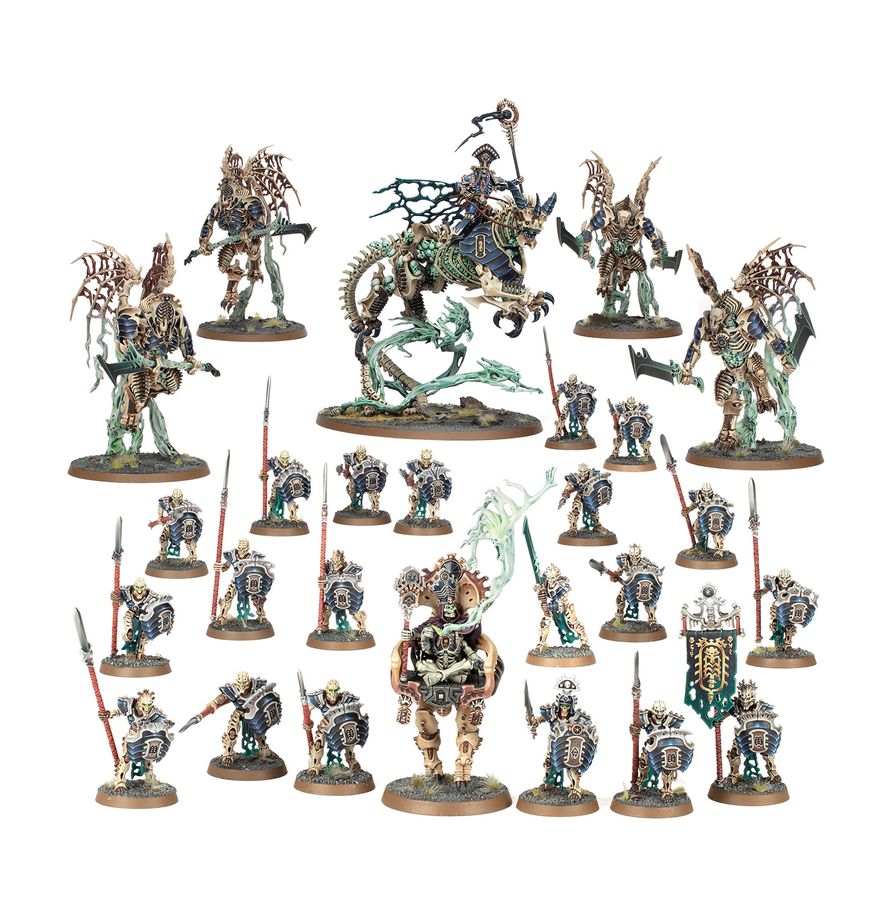 Battleforce Ossiarch Bonereapers – Null Myriad Phalanx – Warhammer AOS