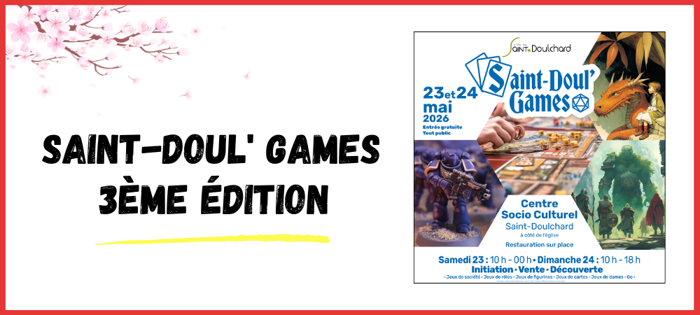 Lire la suite à propos de l’article Saint-Doul&rsquo; Games – 3ème édition