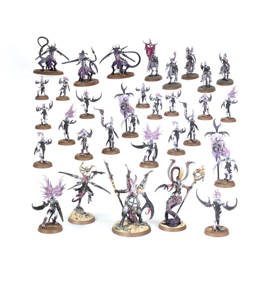 Spearhead : Hedonites of Slaanesh – Epicurean Revellers – AOS